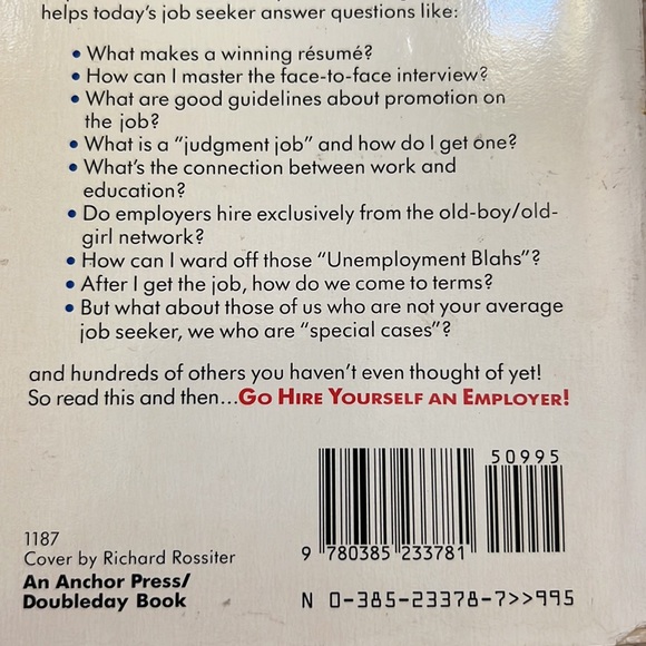 Go Hire Yourself an Employer paperback book
by Richard K. Irish - Picture 3 of 15